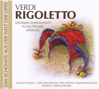 Schock, Metternich, Streich & Giuseppe Verdi (1813-1901) - Rigoletto (Grosser Querschnitt)