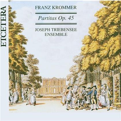 Joseph Triebensee Ensemble & Franz Vincenz Krommer - Parthia In Es-Dur, Partita Op4