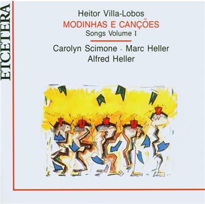 Heller Marc / Heller Alfred & Heitor Villa-Lobos (1887-1959) - Lieder Vol 1 : Cancao, Cancao