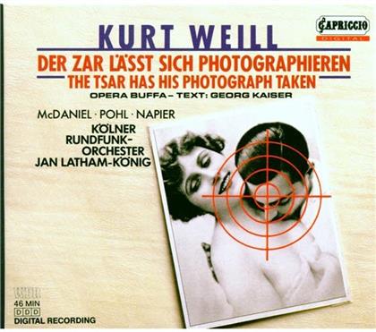 Mcdaniel / Pohl / Napier & Kurt Weill (1900-1950) - Zar Lässt Sich Photographieren