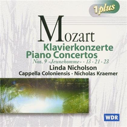 Linda Nicholson & Wolfgang Amadeus Mozart (1756-1791) - Klav.Konz.9,13,21,23 (2 CD)