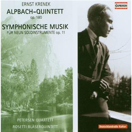 Petersen Quartett & Ernst Krenek (1900 - 1991) - Symphonische Musik / Alpbach-Quintett