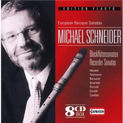 Schneider / Bauer & --- - Blockflötensonaten (8 CDs)