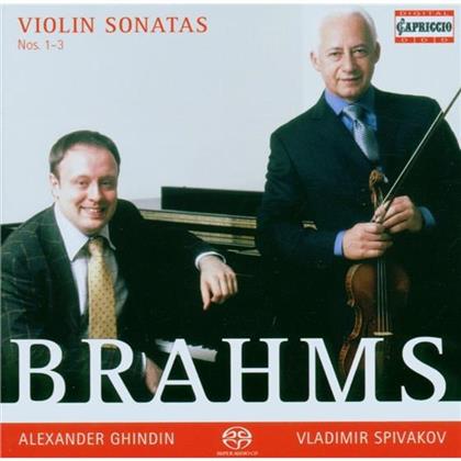 Spivakov & Johannes Brahms (1833-1897) - Violinsonaten (SACD)