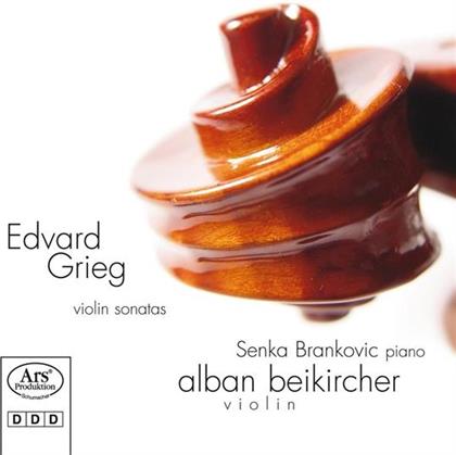 Brankovic Senka / Beikir Alban & Edvard Grieg (1843-1907) - Sonatas For Violin & Piano