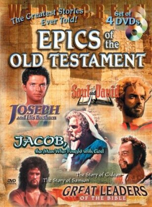 Epics of the old testament collection (Remastered, 4 DVDs)
