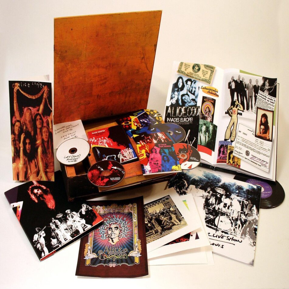 Alice Cooper - Old School: 1964-1974 4 CD + 2 LP + DVD