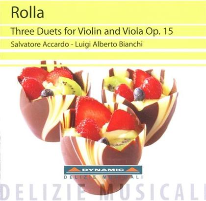 Accardo/ Bianchi & Rolla - Duette Violine&Viola