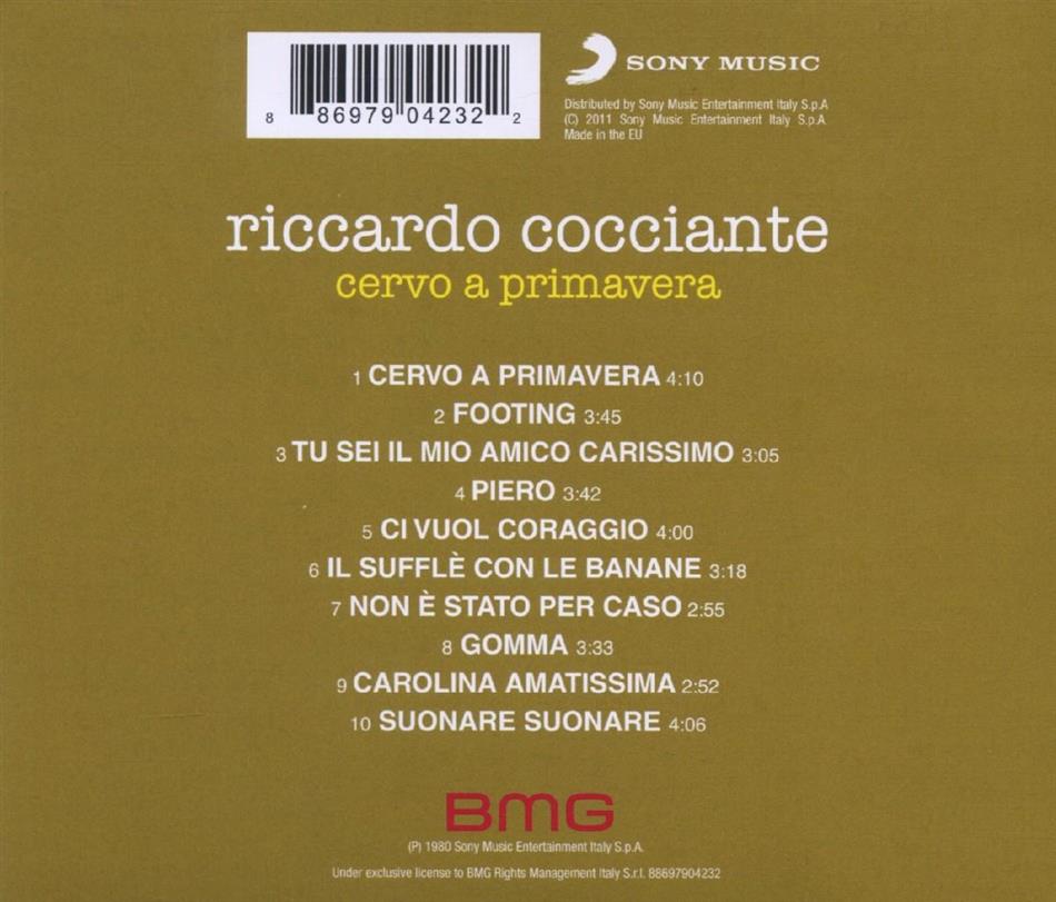 Testo Canzone Riccardo Cocciante Cervo A Primavera