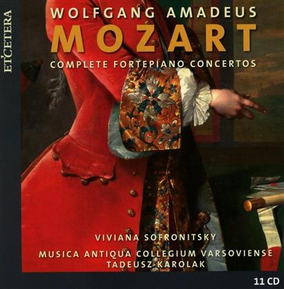 Viviana Sofronitsky & Wolfgang Amadeus Mozart (1756-1791) - Konzert Fuer Klavier Nr1 Kv175 (11 CDs)