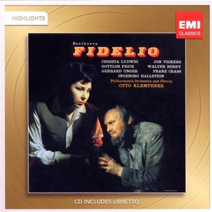 Ludwig Christa / Vickers / Klemperer & Ludwig van Beethoven (1770-1827) - Fidelio - Highlights