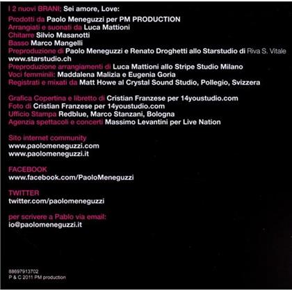 Paolo Meneguzzi - Best Of - Sei Amore