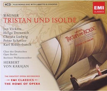 Helga Dernesch, Vickers, Richard Wagner (1813-1883) & Herbert von Karajan - Tristan Und Isolde (4 CDs)