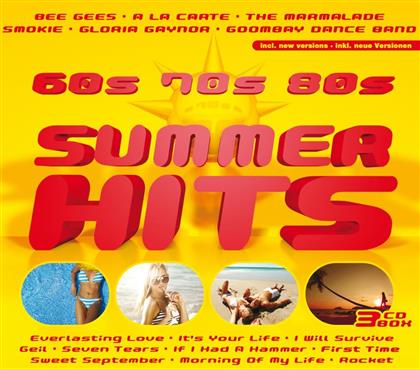 60'S, 70'S, 80'S Summer Hits (3 CDs)