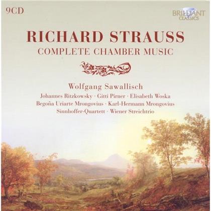 Sawallisch/Pirner/Uriarte/Mrogovious & Richard Strauss (1864-1949) - Kammermusik Komplett (9 CDs)