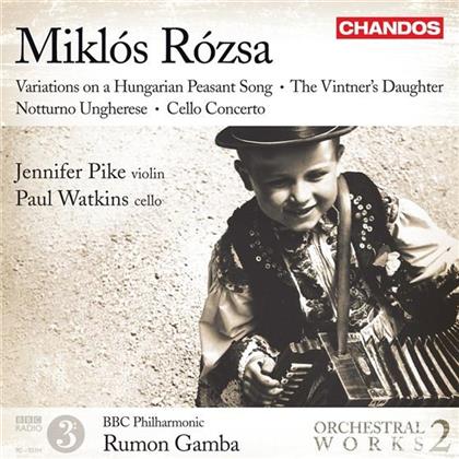 Pike / Watkins & Miklós Rózsa (1907-1995) - Orchesterwerke Vol.2