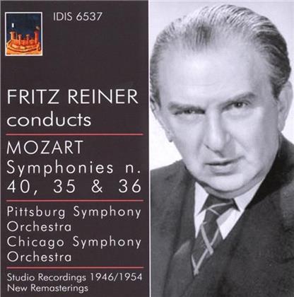 Reiner Fritz / So Pittsburg, So Chicago & Wolfgang Amadeus Mozart (1756-1791) - Sinfonie Nr35 Kv385 Haffner