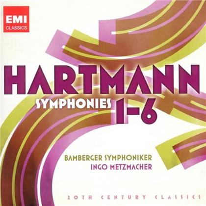 Ingo Metzmacher & Karl Amadeus Hartmann (1905-1963) - 20Th Century Classics - symph. 1-6 (2 CDs)