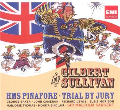 Sargent Sir Malcolm / Various & Gilbert & Sullivan - Hms Pinafore / Trial By Jury (2 CDs)