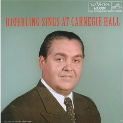 Jussi Björling & --- - Björling Sings At Carnegie Hall