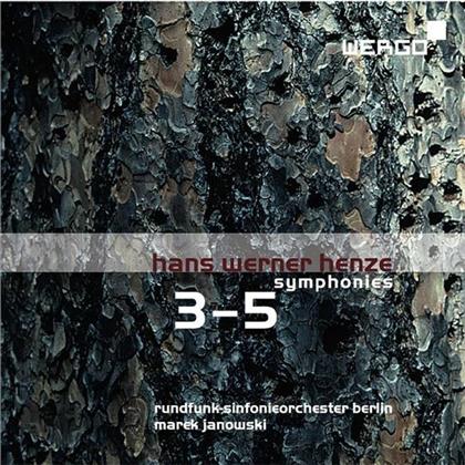Janowski Marek / Rso Berlin & Hans Werner Henze (1926 - 2012) - Symphonies 3-5