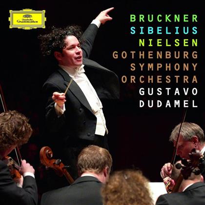 Gustavo Dudamel & Sibelius / Nielsen / Bruckner - Symphony 2 / Symphony 4U.5 / Symph (3 CDs)