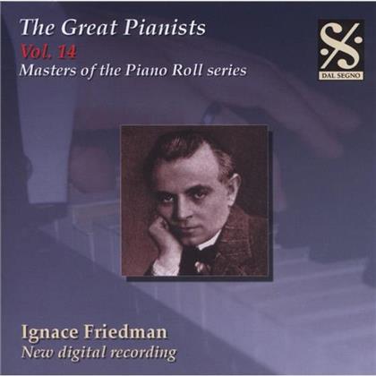Ignace Friedmann & Chopin / Schumann / Liszt / Wagner - Great Pianists Vol. 14