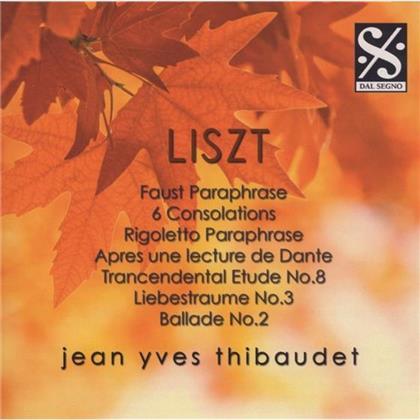 Jean-Yves Thibaudet & Franz Liszt (1811-1886) - Consolations / Paraphrases / Lie