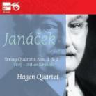 Hagen Quartett & Leos Janácek (1854-1928) - Streichquartette Nr 1+2