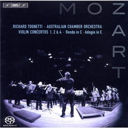 Richard Tognetti & Wolfgang Amadeus Mozart (1756-1791) - Violinkonzerte 1,2,4 (SACD)