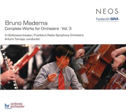 Tamayo Arturo / Hr So / Rso Frankfurt & Bruno Maderna (1920-1973) - Complete Works For Orchestra Vol. 3