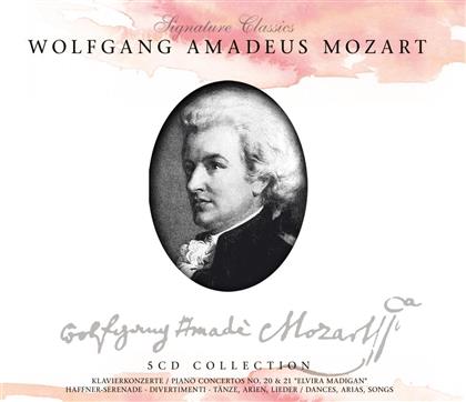 --- & Wolfgang Amadeus Mozart (1756-1791) - Meisterwerke - Master Works (5 CDs)