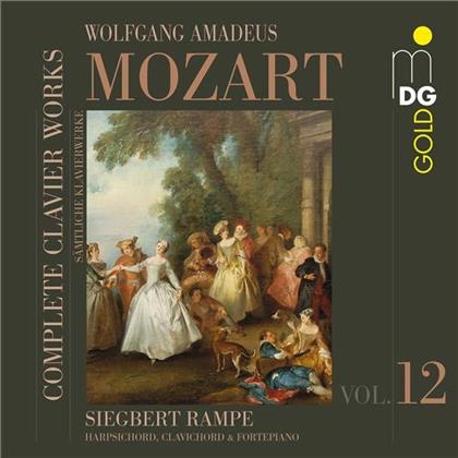 Siegbert Rampe & Wolfgang Amadeus Mozart (1756-1791) - Complete Clavier Works Vol. 12