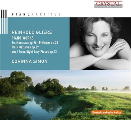 Corinna Simon & Reinhold Glière (1875-1956) - Piano Works. 6 Morceaux Op.26.