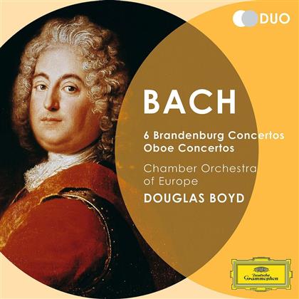 Douglas Boyd & Johann Sebastian Bach (1685-1750) - Brandenburg Concertos / Oboe Conc. (2 CDs)