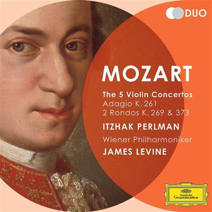 Itzhak Perlman & Wolfgang Amadeus Mozart (1756-1791) - Violin Concertos (2 CDs)