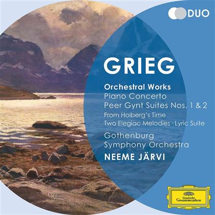 Lilya Zilberstein, Edvard Grieg (1843-1907) & Neeme Järvi - Piano Concerto, Peer Gynt Suites / Klavierkonzert, Peer Gynt Suiten (2 CD)