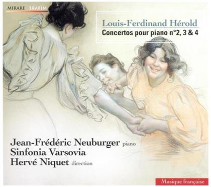 Ferdinand Hérold (1791-1833), Herve Niquet, Jean-Frederic Neuburger & Sinfonia Varsovia - Konzert Fuer Klavier Nr2, Nr3, Nr4