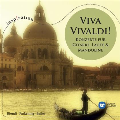 Fabio Biondi, Anthony Bailes, Christopher Parkening, + & Antonio Vivaldi (1678-1741) - Viva Vivaldi! Konzerte Für Laute, Gitarre Und Mandoline