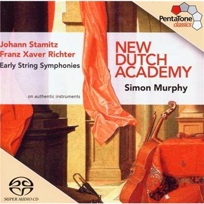 Murphy Simon / New Dutch Academy & Stamitz Carl Philipp / Richer Franz X. - Early String Symphonies