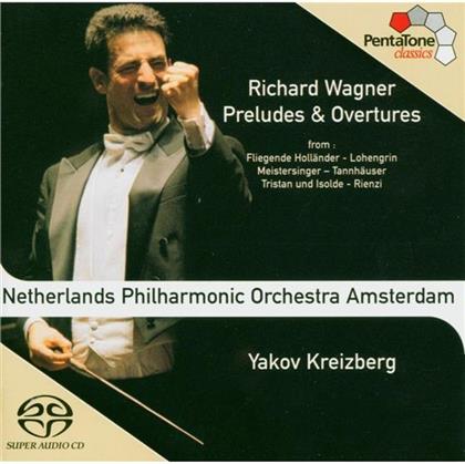 Kreizberg Yakov/Netherlands Po Amsterda & Richard Wagner (1813-1883) - Preludes & Overtures (SACD)