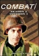 Combat - Season 5 - Invasion 1 (b/w, 4 DVDs)