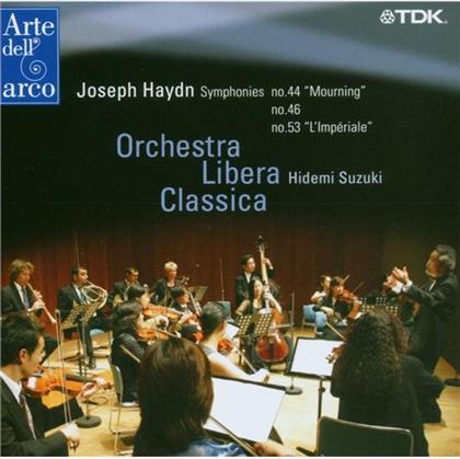 Suzuki Hidemi /Orchestra Libera Classica & Joseph Haydn (1732-1809) - Sinfonie Nr44 Trauer, Nr46, Nr