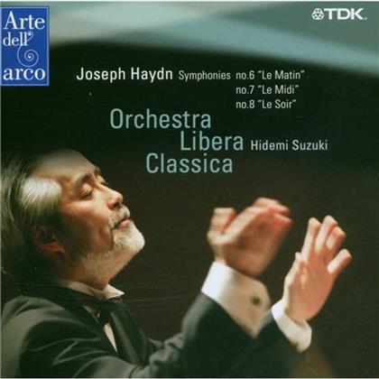 Suzuki Hidemi /Orchestra Libera Classica & Joseph Haydn (1732-1809) - Sinfonie Nr6 Matin, Nr7 Midi,