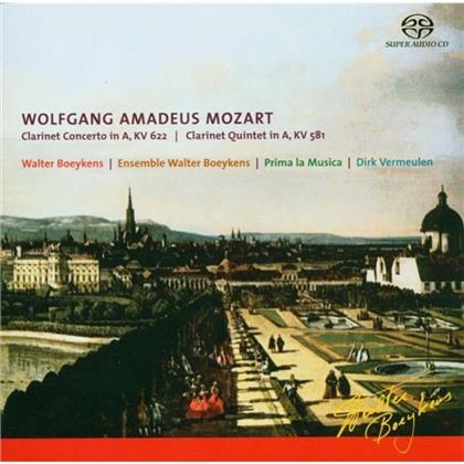 Walter Boeykens & Wolfgang Amadeus Mozart (1756-1791) - Konzert Fuer Klarinette Kv622,
