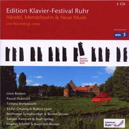 Chuang / Levin / Sloane / Dubreuil / + & Händel/Mendelssohn - Edition Klavier Festival Ruhr Vol.23 (3 CDs)