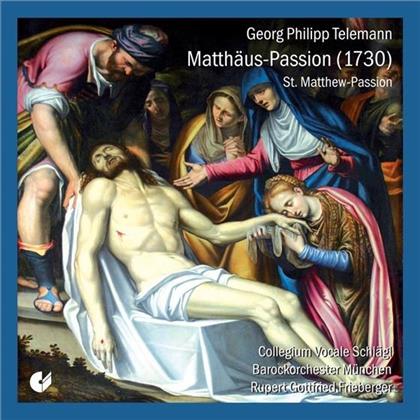 Klietmann / Fujiwara / Frieberger & Georg Philipp Telemann (1681-1767) - Matthaeus Passion (1730) (2 CDs)