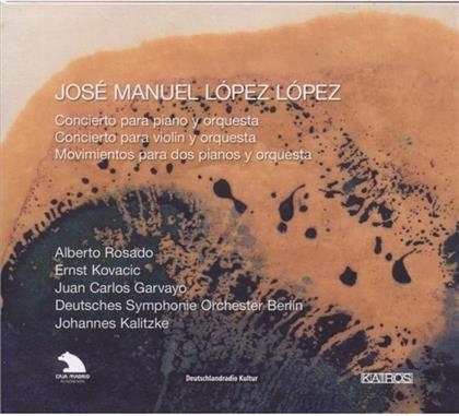 Rosado Alberto / Kovacic Ernst. & Lopez Lopez Jose Manuel - Conciertos Para Piano, Violin,