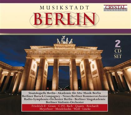 Kowalski Jochen / May Gisela & Bach / Friedrich II / Graun - Musikstadt Berlin (2 CDs)