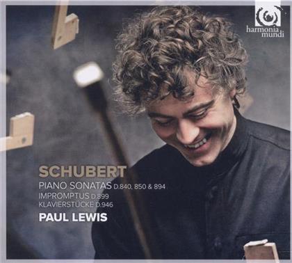 Paul Lewis (*1943) & Franz Schubert (1797-1828) - Sonate Fuer Klavier (2 CDs)